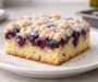 Litý borůvkový koláč s drobenkou – jednoduchá příprava