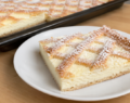 Mřížkový koláč s tvarohem – křehký a vláčný