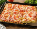 Cuketová pizza z jednoho plechu – rychlá příprava